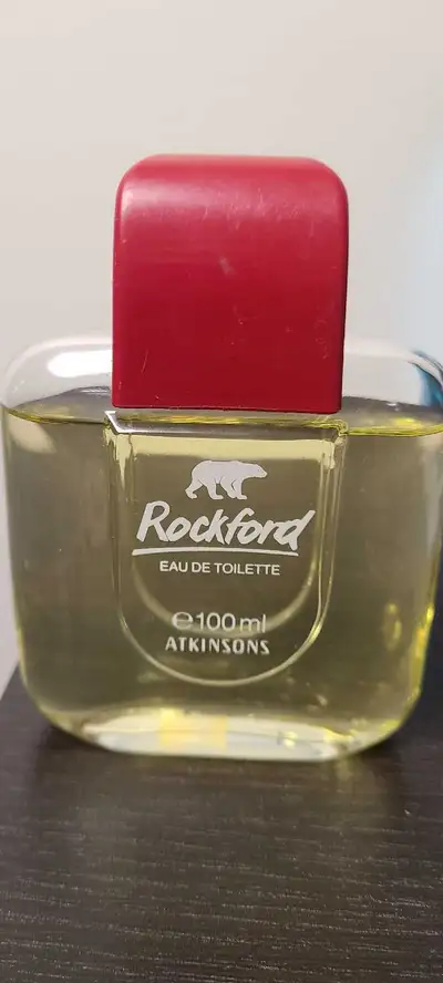 Rockford by Atkinsons, eau de toilette, 100ml, splash bottle, no box, used, see level in the picture...