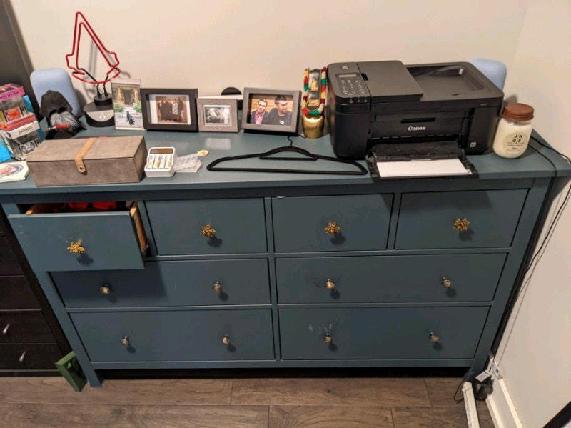 Modified Ikea Hemnes 8drawer dresser Dressers & Wardrobes Hamilton Kijiji