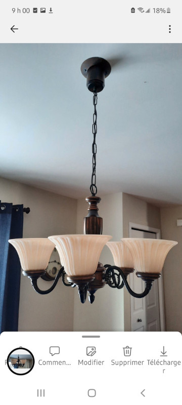 Lampe suspendue plafonnier dans Éclairage intérieur et plafonniers  à Sherbrooke