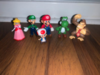 Lot of 2” Nintendo Super Mario Bros Figures ,