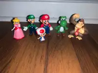 Lot of 2” Nintendo Super Mario Bros Figures ,