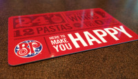 ISO: Boston Pizza Gift Cards