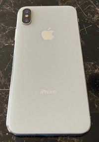 Almost New Silver iPhone X (64GB)for sale for $199.FINAL PRICE 