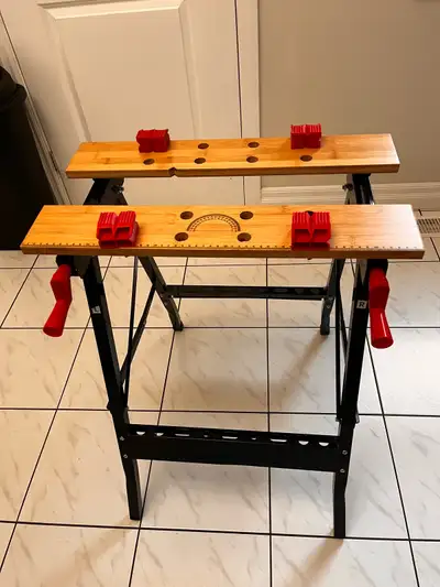 Folding Bamboo Workbench, View more