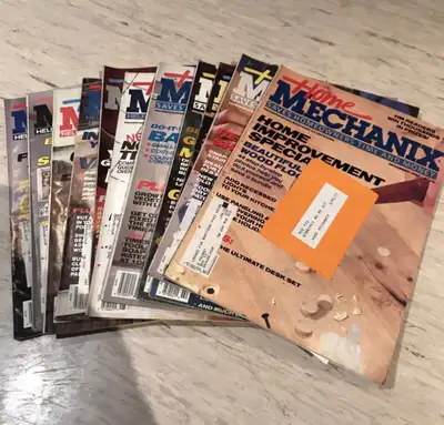 11 issues of Home Mechanix & 9 issues of Family Handyman Mag, View more