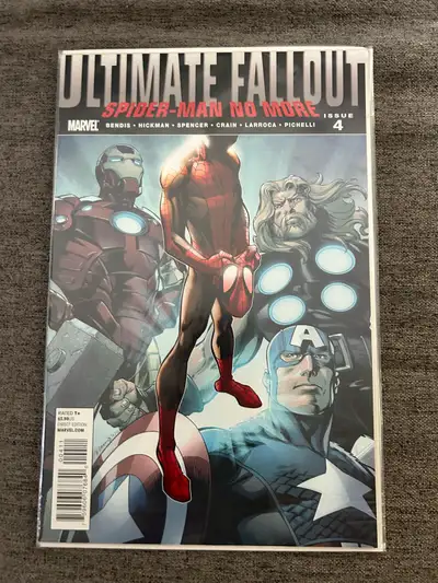 Full run of the first two Miles Morales solo series by Brian Michael Bendis. All books are in NM-M....