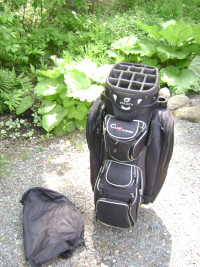 Goliath Club Divider Golf Bag with Rain Cover