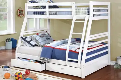 Bunk Beds of all sizes available. Brand New, View more