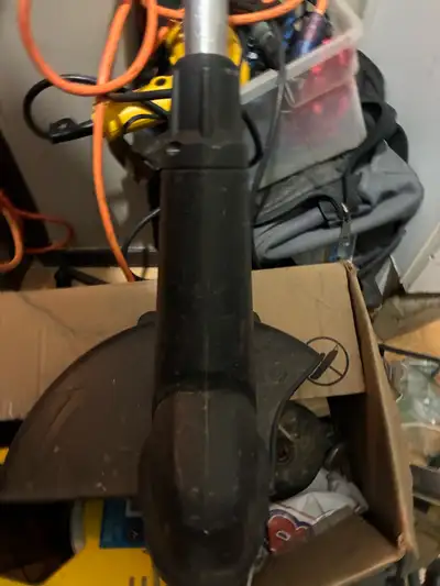 One electric grass trimmer