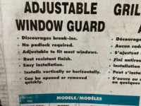 Adjustable Window Security