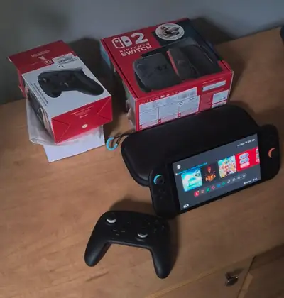 Nintendo Switch 2 Mario Kart bundle (Vien avec manette et 3jeux), View more