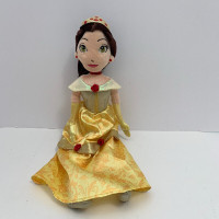 Disney store beauty and the beast plush Belle golden princess