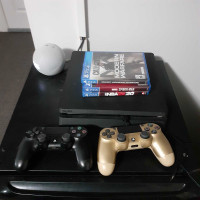 $250 play staion3 , 2 controllers 3 games