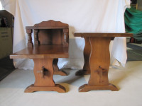 Solid Wood End Tables (Set of 2)