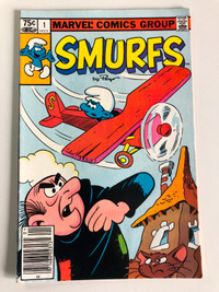 Smurfs #1 comic 1982 Rare CPV approx. 7.5 $40 OBO