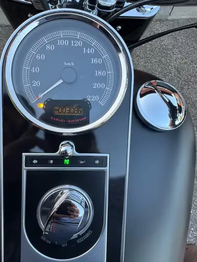 Selling my 2013 Fat Boy Lo with only 3,086 km – barely broken in! This bike is in excellent conditio...