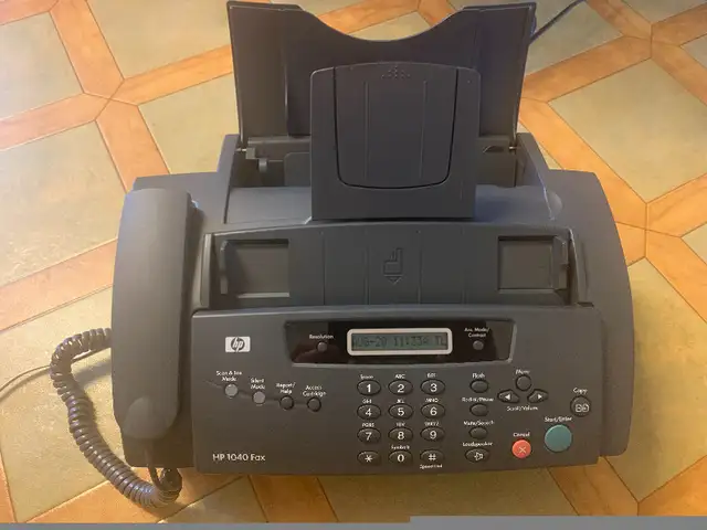 HP 1040 Fax Machine with Landline Phone, $25428820951110133763