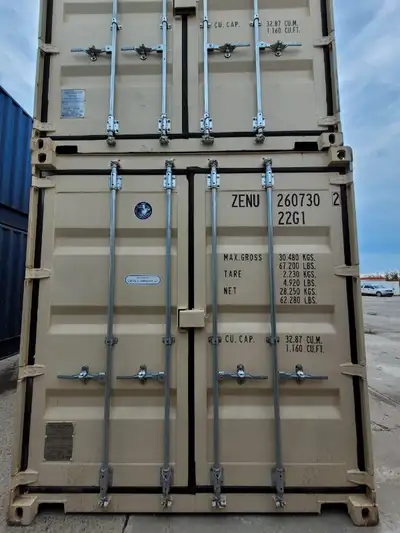 20ft New Double Door Containers for Sale!