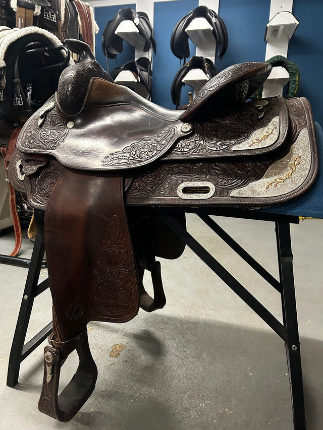 15.5” Circle Y Western Saddle  in Equestrian & Livestock Accessories in Comox / Courtenay / Cumberland