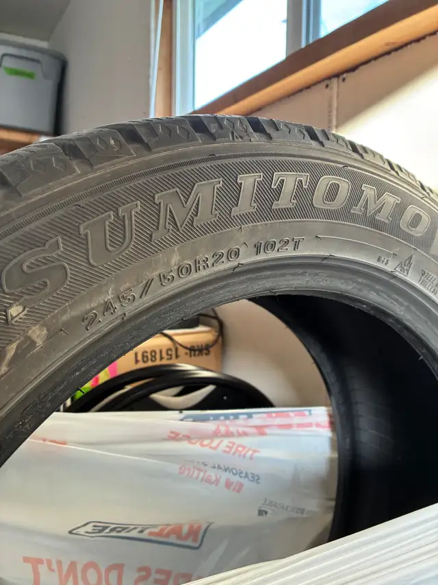 245/50/R20 Winter Tires for Sale $600 in Tires & Rims in Prince Rupert - Image 2