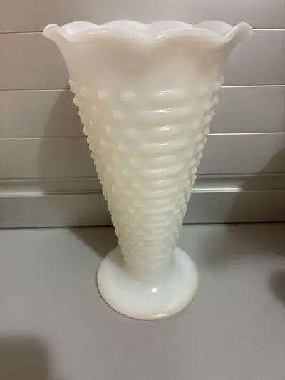 Vintage Milk Glass Vases, View more