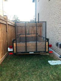 5’x9’ steel frame utility trailer