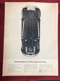 1966 Volkswagen Beetle Original Ad