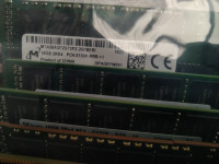 192Gb DDR4 Memory pack 12 x 16Gb PC4 2133P pour serveurs