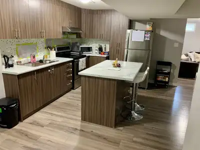 - Well-maintained and spacious 2-bedroom basement apartment available in a quiet and family-friendly...