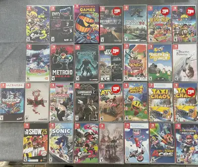 NEW Nintendo Switch Games, View more