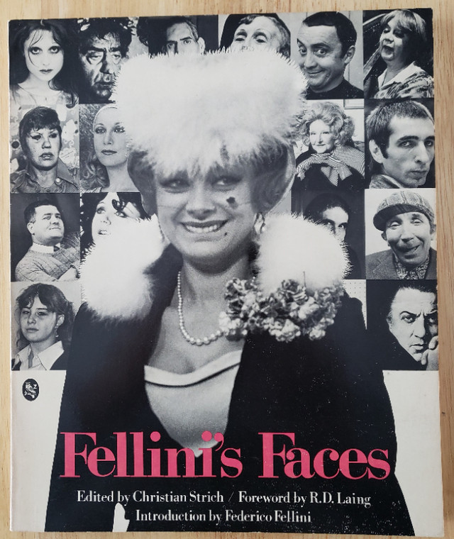 FELLINI'S FACES - Softcover - 1982 -FIRST AMERICAN EDITION dans Essais et biographies  à Laval/Rive Nord