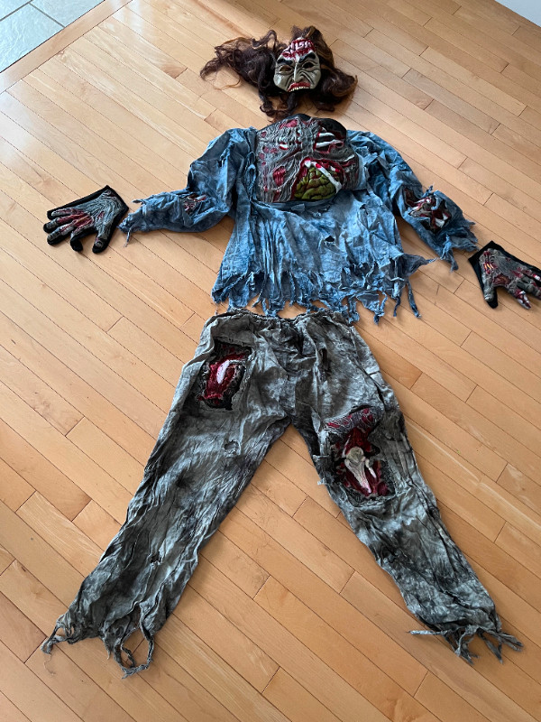 Zombie Halloween Costume - One Size in Costumes in Kingston