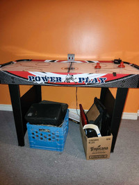 Selling air hockey table.  Works great but kids have all left. 