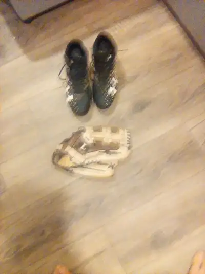 Softball Glove and Cleats, View more
