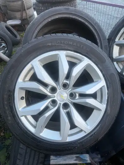 3 summer tires and one winter as one of the summers had a sidewall puncture and wasn’t reparable. Mo...