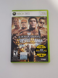 WWE Legends Of Wrestlemania (Damaged Case) (Xbox 360) (Used)