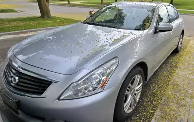 Selling Silver 2013 Infiniti G37X sedan. Vehicle has passed Safety Test May 9, 2025 (documentation a...