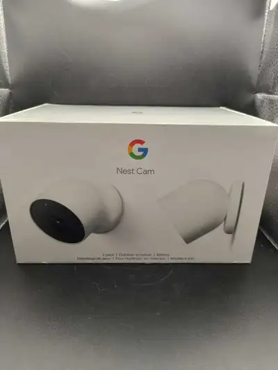 GOOGLE NEST CAM 2 PACK *NEW*, View more