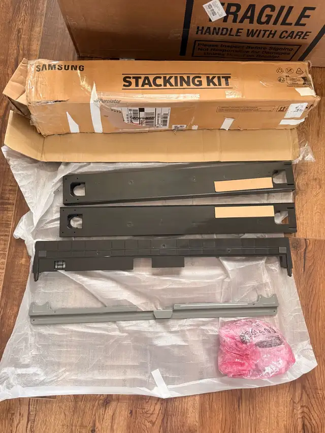 SAMSUNG Front Load Stacking Kit- NEW in Washers & Dryers in Hamilton - Image 3