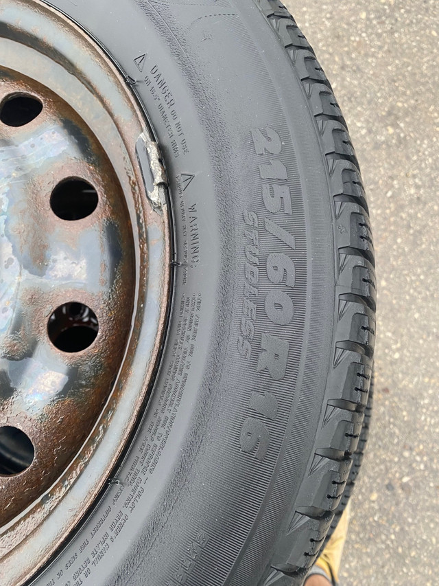 215/60 R16 winter tires  in Tires & Rims in Kitchener / Waterloo - Image 2