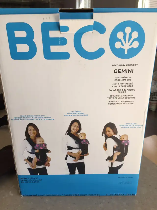 Beco Gemini baby carrier in Strollers, Carriers & Car Seats in City of Toronto - Image 4