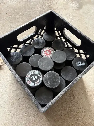 hockey pucks , View more