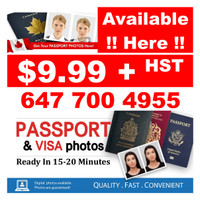 Professional passport photo  $10 ( 2 photo)