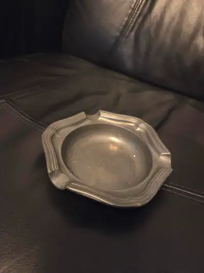 Pewter Ashtray, View more
