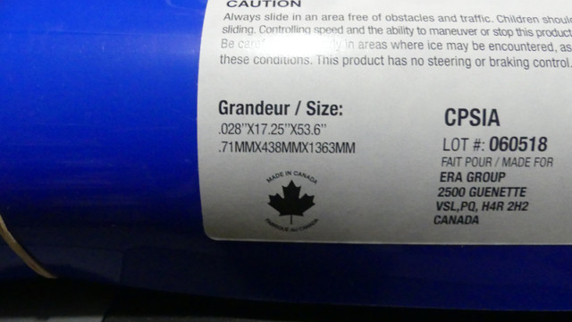 Krazy carpet à vendre! Pour vous permettre de glisser dans Planches à neige  à Saguenay - Image 2