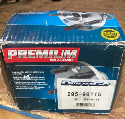 BMW X3 wheel hub assembly Durago part #295-96 115 SKU: 295-96115 New in box. Pick up from Bedford or...