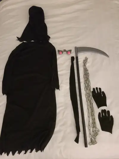 Costume Halloween faucheuse L (10-12 ans), View more