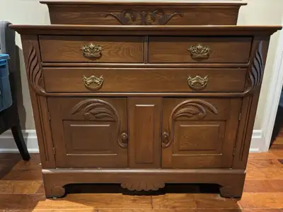 Antique Buffet Sideboard, View more
