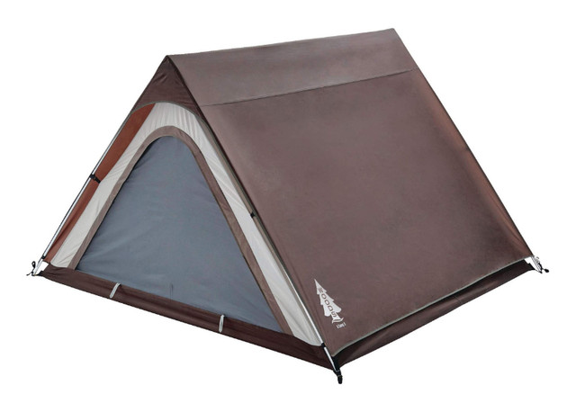 Woods A-Frame 3-Season, 3-Person Camping Tent w/ 2-Doors in Fishing, Camping & Outdoors in Calgary