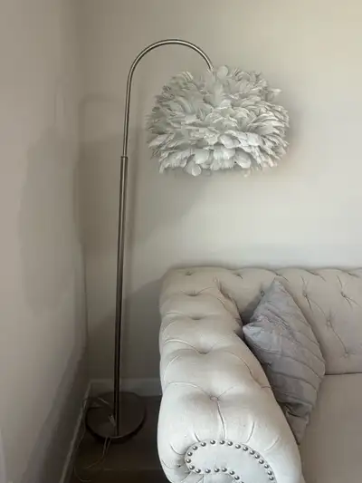 Feather Floor Lamp, View more